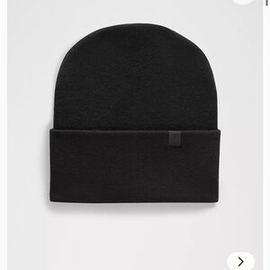 lululemon athletica Classic Black Beanie